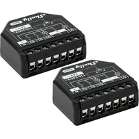 Shelly 2PM Gen3, 2-Kanal, Unterputz, Schaltaktor mit Strommessfunktion, 2er-Pack