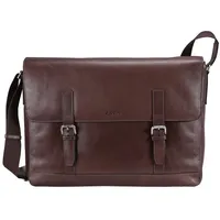 Esquire Vienna Messenger Leder 40 cm braun