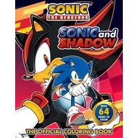 Penguin Sonic and Shadow: The Official Coloring Book (Sonic