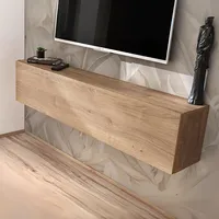 Komodee Hängender TV-Schrank Como, Eiche - Honigtrüffel, für Wohnzimmer,