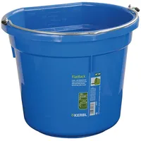 Kerbl FlatBack, blau, ca. 20ltr., Futter-u. Wassereimer