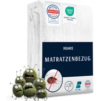 Dreamzie Matratzenbezug 140x200x20 cm gegen Milben und Bettwanzen -