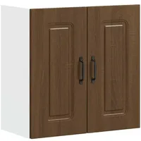 VidaXL Küchen-Hängeschrank Kalmar Braun Eichen-Optik Holzwerkstoff
