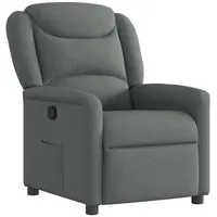 VidaXL Relaxsessel Dunkelgrau Stoff