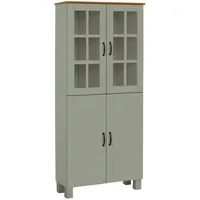 Home Affaire Hochschrank »Rodby«, FSC®-zertifiziertes Massivholz, Breite 75cm, Höhe