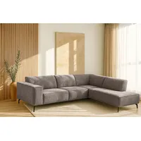 Home Affaire Ecksofa HOME AFFAIRE "LORCAN mit Metallfüßen, Breite