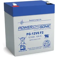 Powersonic PG-12V6 12V 6Ah Blei-Vlies Akku AGM VRLA