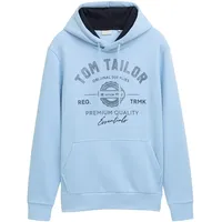 Tom Tailor Kapuzensweatshirt, mit Kapuze TOM TAILOR middle sky