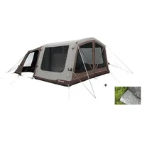 Outwell Virginia 5 Air TC Luftzelt, 5-Personen, 440x510cm, braun/grau