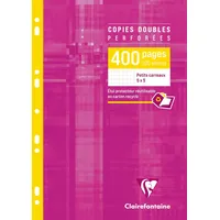 Clairefontaine 10x Packung 200 Bl Kanzleibogen gelocht A4, 90g,