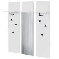 Vicco Wandgarderobe Siri, Set mit 3 Wandgarderoben