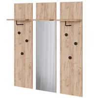 Vicco Wandgarderobe Siri, Set mit 3 Wandgarderoben