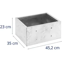 Wiesenfield Futtertrog - 45 x 35 x 23 cm