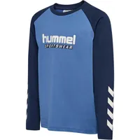 Hummel Hmljr Logo Kinder 7379 | dutch blue 146/152