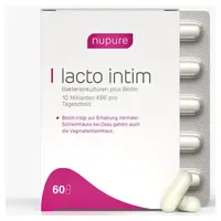 AixSwiss B.V. Lacto Intim Milchsäurebakterien+Biotin Kapseln 60 St.