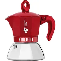 Bialetti Moka Induction rot, 4 Tassen Espressokocher (9070)