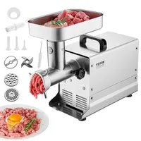 Vevor Kommerzieller Elektrischer Fleischwolf 2,27kg/Min Wurstfüllmaschine 300W