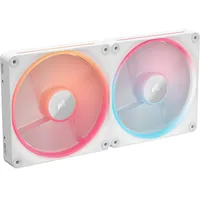 Corsair iCUE Link LX140-R RGB Dual Pack, weiß, LED-Steuerung,