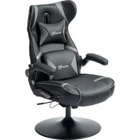 Vinsetto Gaming Stuhl mit Wippen- und Schkelfunktion, ergonomischer Computerstuhl,
