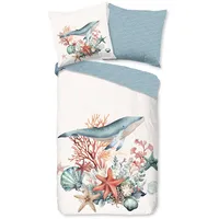 Good Morning »Ocean«, 100% Baumwolle, Reißverschluss, Wendeoptik, Maritim, Meer,