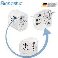 Fontastic Welt-Adapter „Terra“ US/UK/AUS/CN/EURO