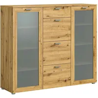 VCM ebuy24 Sideboard Xeno Eiche Dekor.