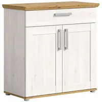VCM ebuy24 Schuhschrank Verona Lärche 90 x 37 cm