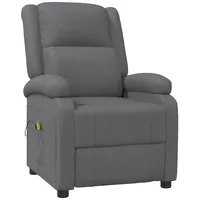 VidaXL Massagesessel Anthrazit Kunstleder