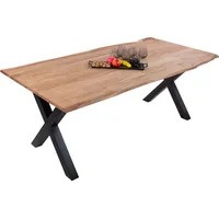 Ab:stil.art.moebel Derek 120 x 77 x 80 cm eichefarben/schwarz