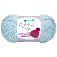 Gründl Wolle Quick And Cosy 150 G Blau Strick-