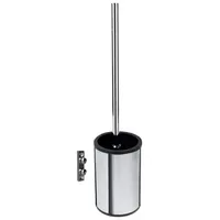Brillantbad BOMEGA WC-Bürstengarnitur Messing Chrom poliert 90x385x90 mm für