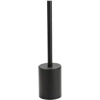 Brillantbad BORGANIC BLACK WC-Bürstengarnitur Edelstahl Kunststoff Schwarz 110x80x345 mm
