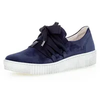Gabor Sportliche Slipper für Damen, blau, Gr. 36 EU