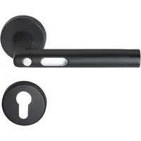 Meintürgriff LED-Türgriff Orbit Türdrücker Schwarz Türgriff Drückergarnitur BB