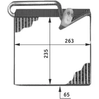 Mahle AE 51 000P Verdampfer Klimaanlage
