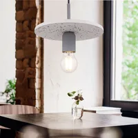 ETC Shop Terrazzo 1-flg. 23 cm rund grau Metall