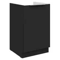 Küchen-Preisbombe Spülenschrank 50 cm Schwarz