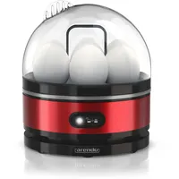 Arendo Eierkocher Edelstahl, 400 W, Warmhaltefunktion, Härtegrad einstellbar, für