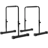 Sportnow Dip Barren Bars 2er Set Rutschfest Dip Station