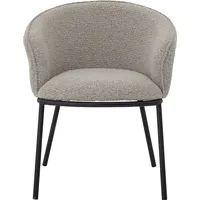 Bloomingville Cortone Armlehnstuhl Polyester grau