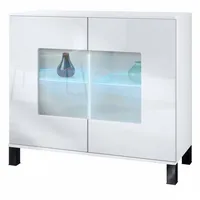 Vladon Kommode Grömitz V3 (Moderner Küchenschrank, mit 2 großen