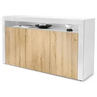 Vladon Sideboard Valencia (Sideboard, mit 3 Türen und 1