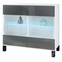 Vladon Kommode Bari V3 (Moderner Küchenschrank, mit 2 großen