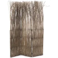 DESIGN DELIGHTS Paravent, Mehrfarbig, Naturmaterialien, 120x160x3 cm, Wohnzimmer, RAUMTEILER