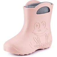 Ladeheid EVA Kinder Jungen Mädchen Gummistiefel Regenschuhe gefüttert LA-CA-03