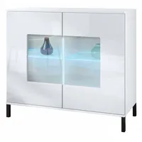 Vladon Kommode Grömitz V3 (Moderner Küchenschrank, mit 2 großen