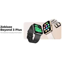 Zeblaze Beyond 3 Plus Smartwatch - Black - One