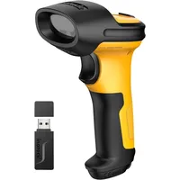 Inateck Barcode Scanner Wireless mit AI, 2.4GHz, Akku mit