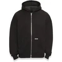 Dropsize Bazix Republiq Super Heavy Rib Zip Hoodie -