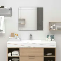 VidaXL Wandspiegel 80x60 cm Glas